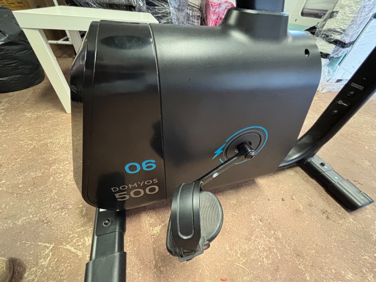 Rotoped Domyos 500 s displejem a nastavitelnou zátěží černý - 3