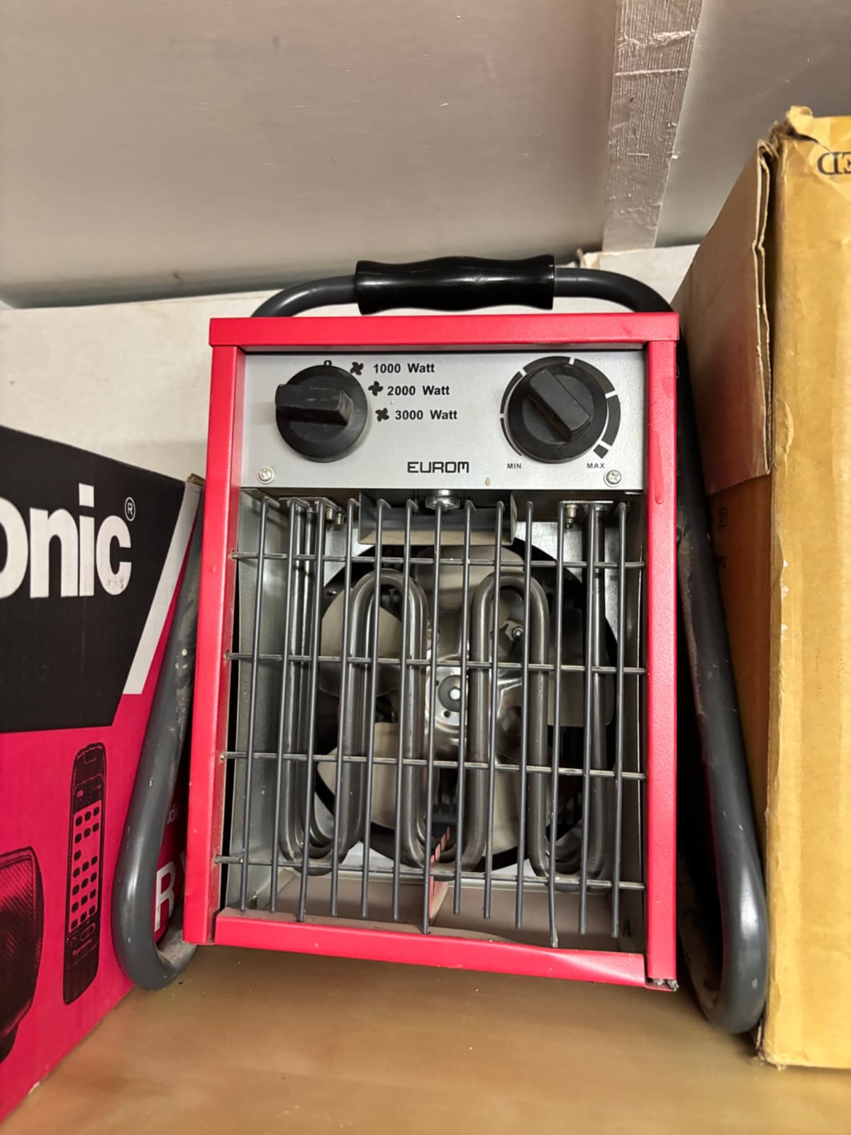 Elektrický topný ventilátor Eurom