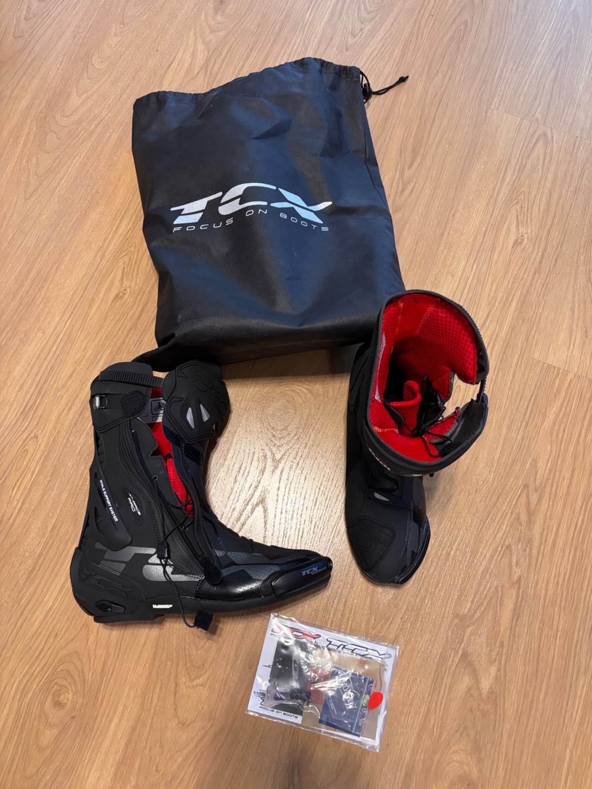 Moto boty TCX RT-Race Pro černé