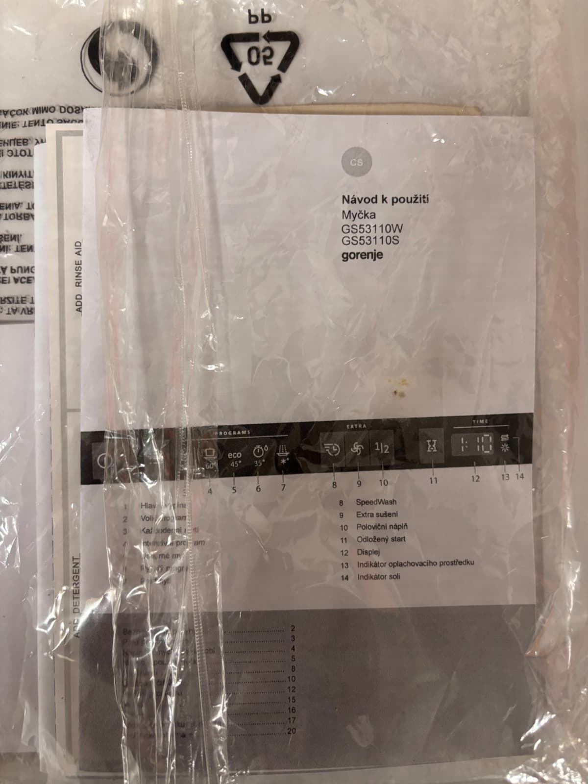 Myčka Gorenje SmartFlex volně stojící - 4