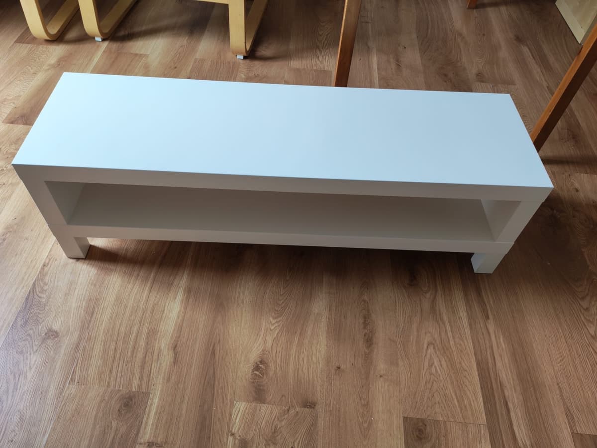 TV stolek bílý - 1