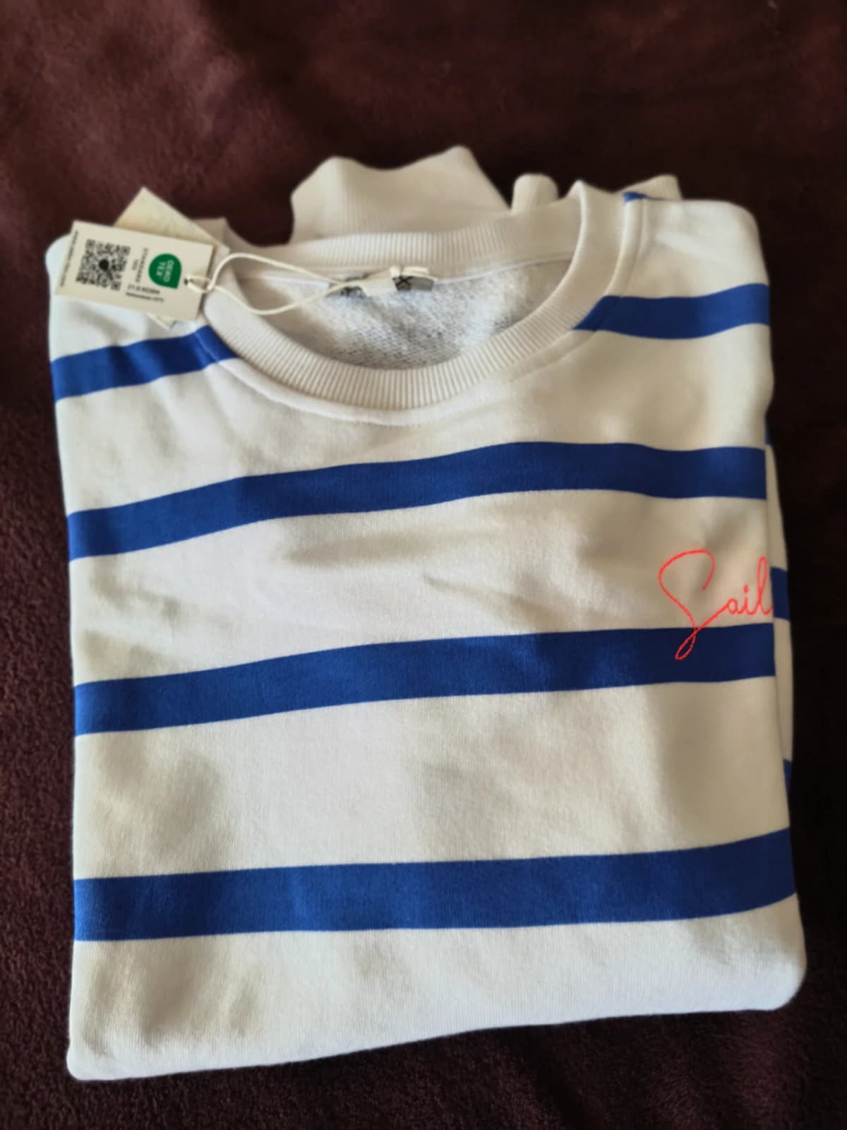 Mikina Soccx pruhovaná oversize XXL - 1