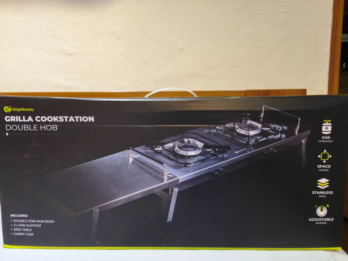 Vařič RidgeMonkey Grilla 64cm Cookstation Double Hob - 1