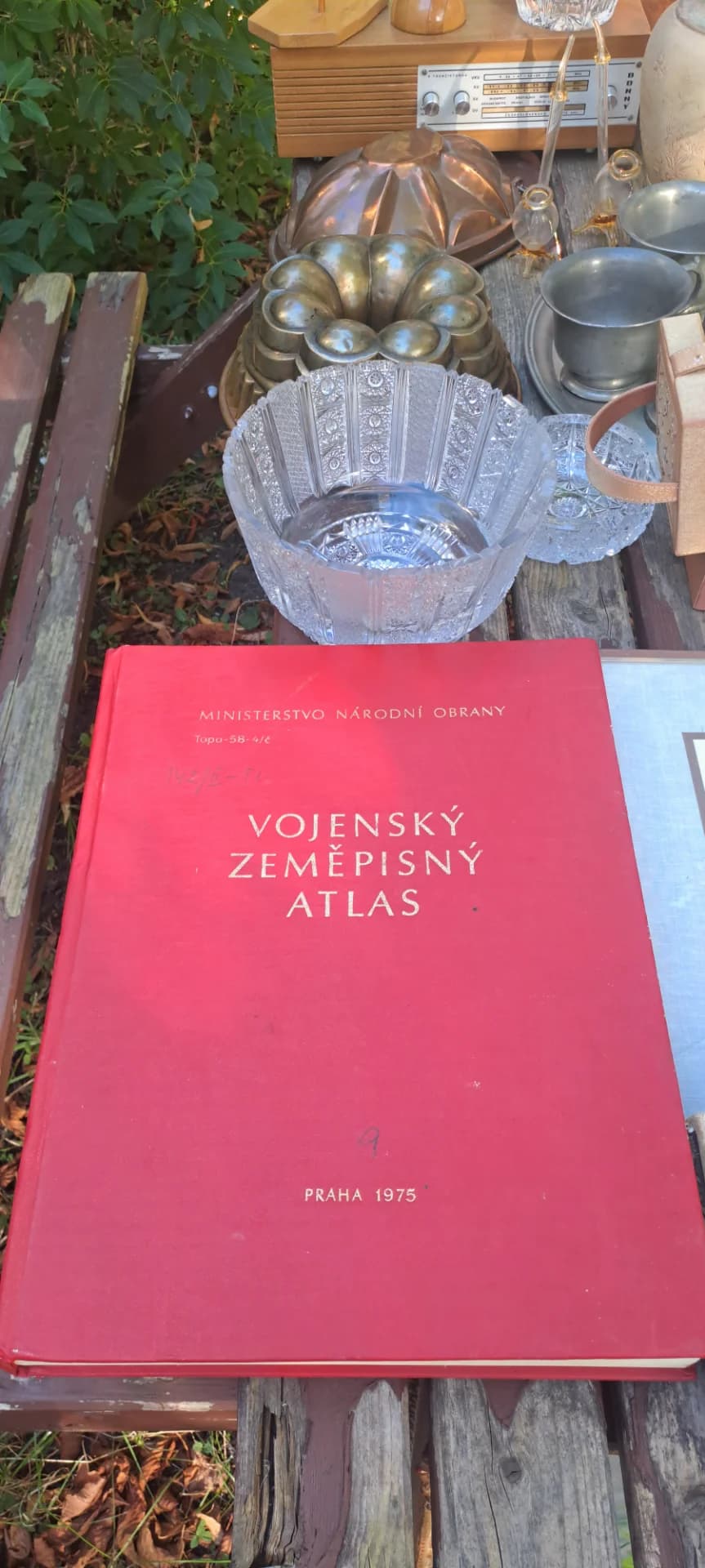 Vojenský zeměpisný atlas Praha 1975